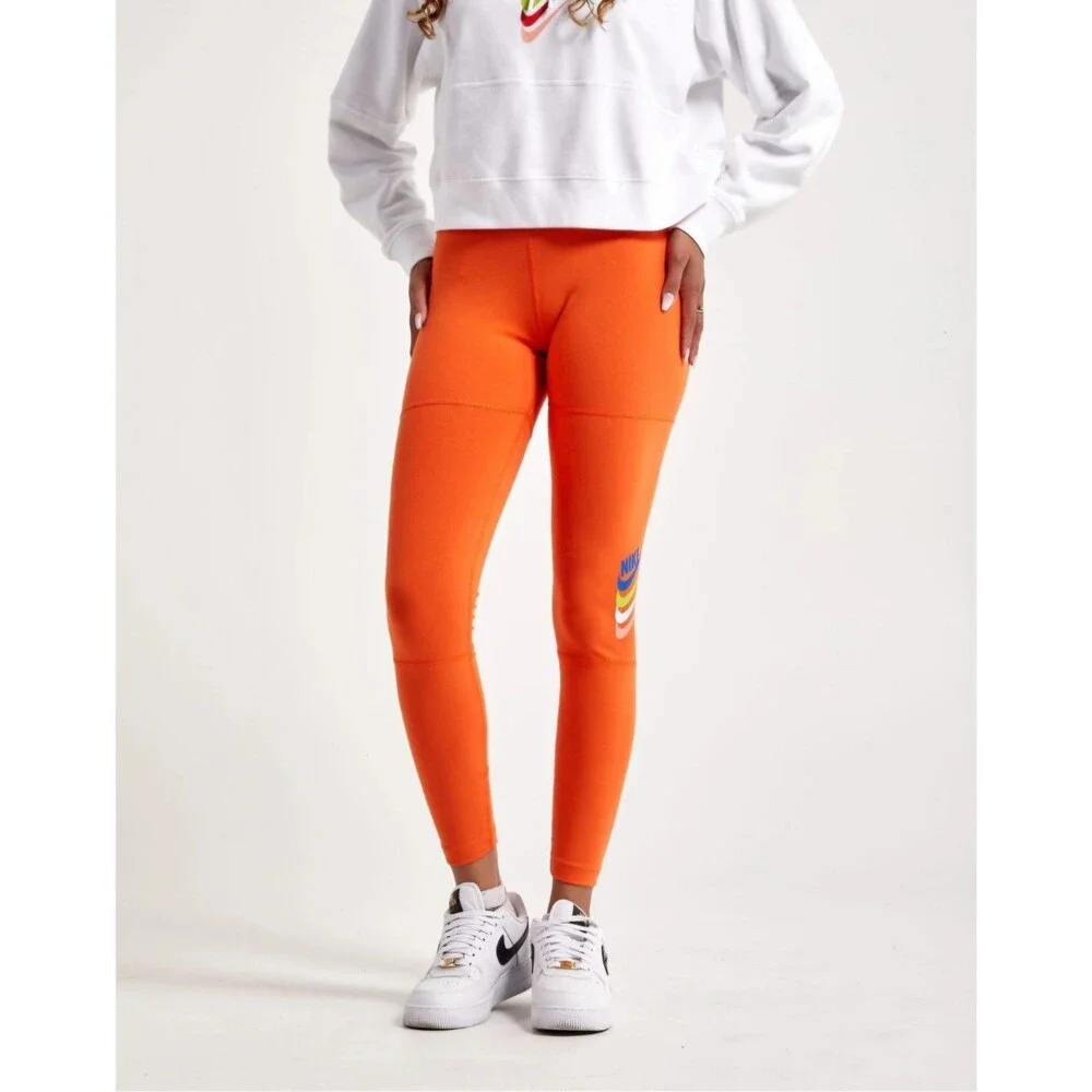 Nike High Waist Leggings Womens Size XS DM6756-817 Tight Fit Full Length